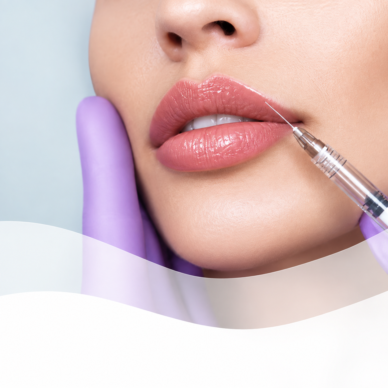 Lip enhancement and Hydra Lips treatment